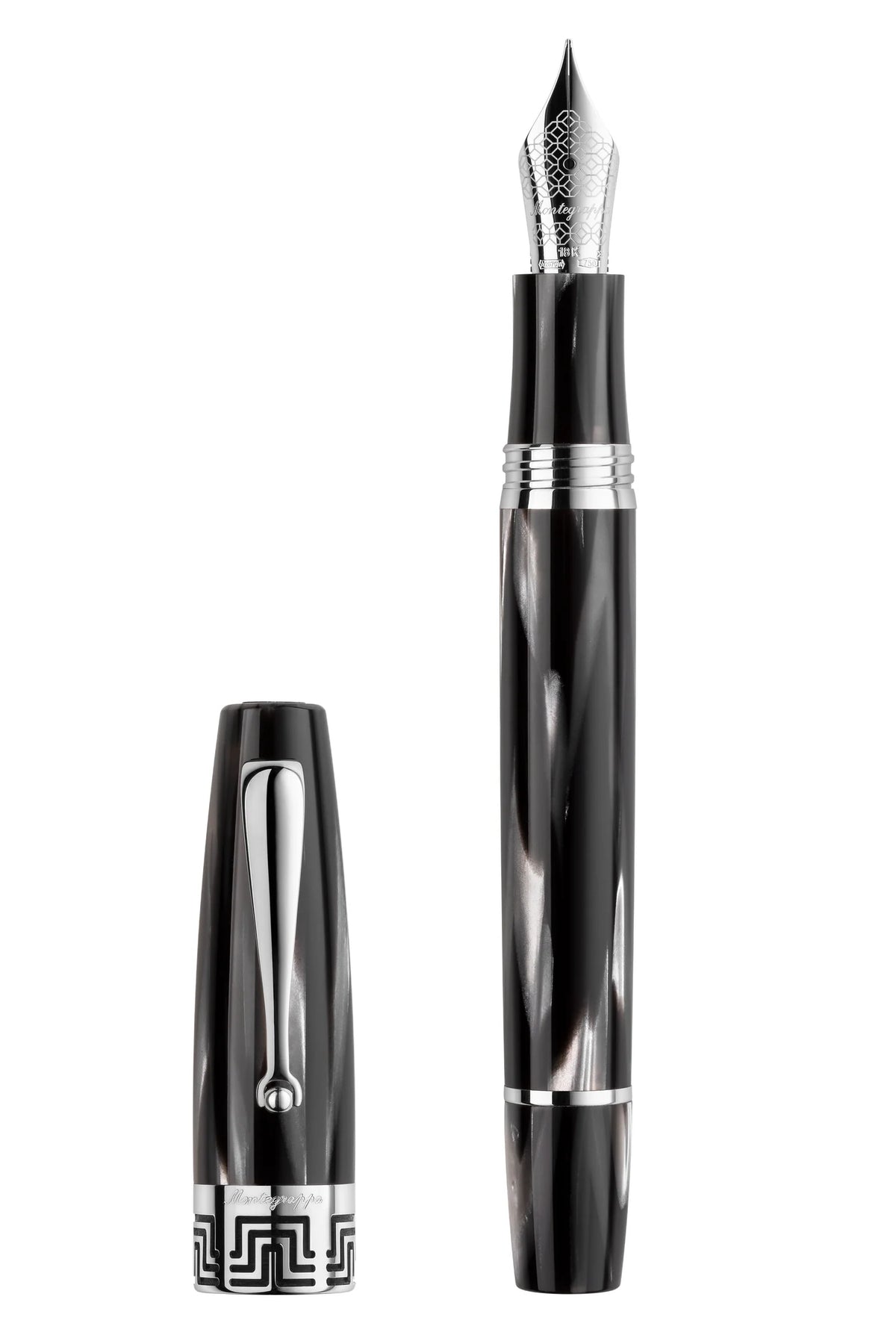 Montegrappa Extra 1930 Ed 2023 Fountain Pen, Black & White, Medium
