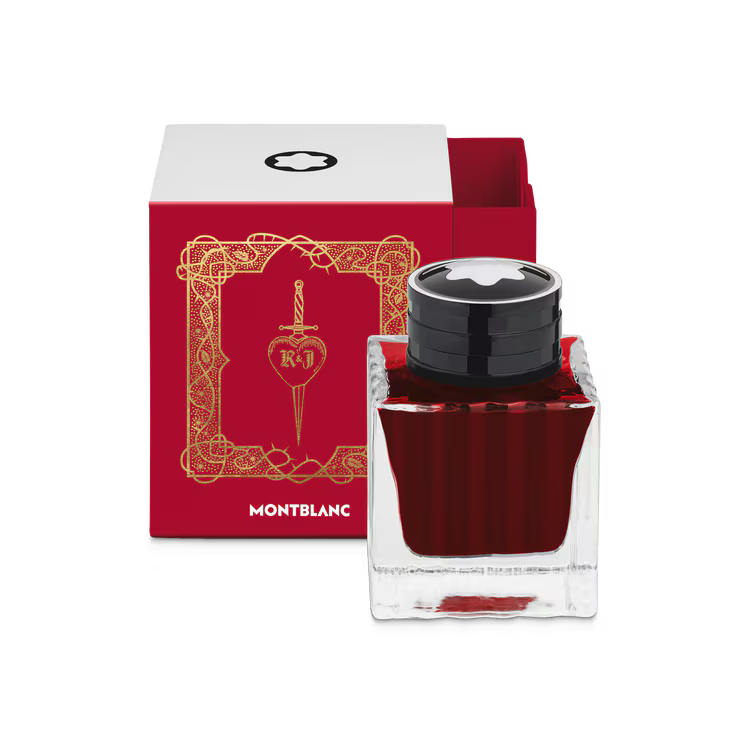 Montblanc Ink Bottle, Meisterstück Romeo & Juliet, Verona Red, 50 ml