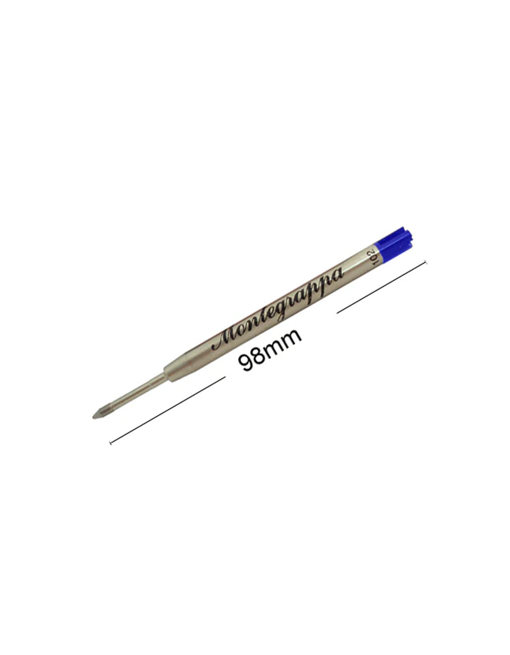 Montegrappa Ballpoint Pen Refills, 10 units/box, Blue, Medium