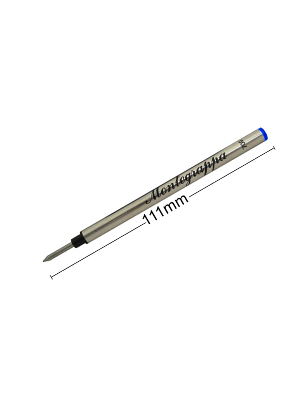 Montegrappa Rollerball Pen Refills, 10 units/box, Medium 1,00 mm, Blue