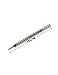 Montegrappa Rollerball Pen Refills, 10 units/box, Medium 1,00 mm, Blue