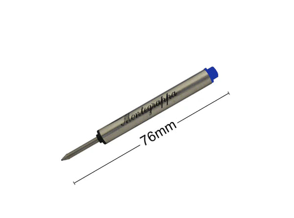 Montegrappa Rollerball Pen Refills, 5 units/box, Blue