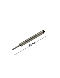 Montegrappa Rollerball Pen Refills, 5 units/box, Black