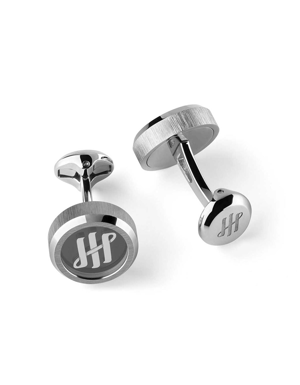 Montegrappa Zero Cufflinks IP Palladium