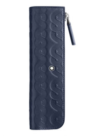 Montblanc Meisterstuck Selection 1 Pen Pouch Around the World in 80 Days Blue