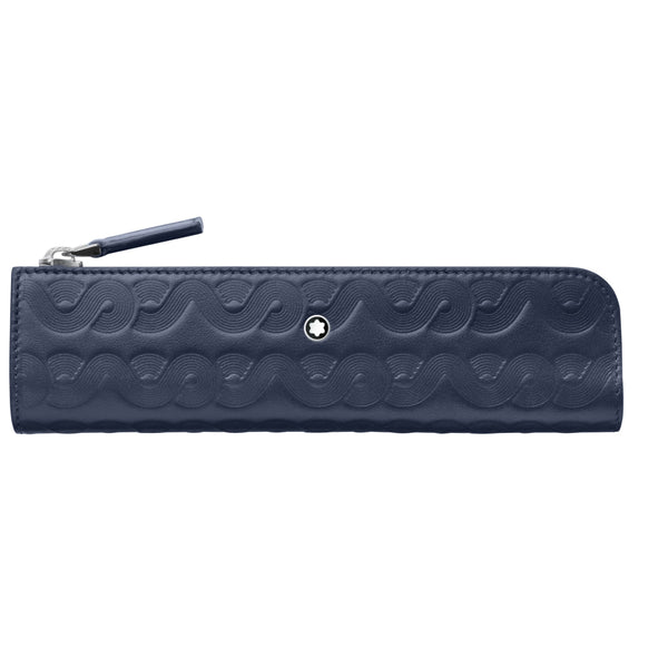 Montblanc Meisterstuck Selection 1 Pen Pouch Around the World in 80 Days Blue