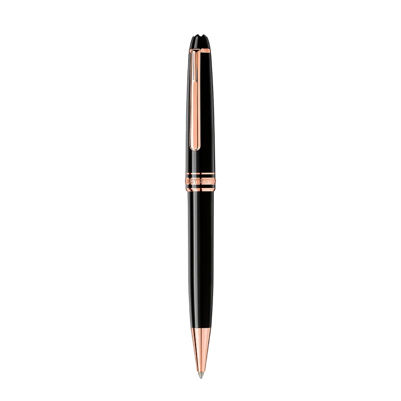 MONTBLANC Meisterstück Rose Gold-Coated Classique Ballpoint Pen
