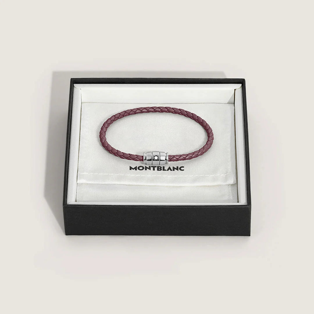 Montblanc Rings Bracelet in Soft Leather