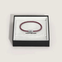 Montblanc Rings Bracelet in Soft Leather