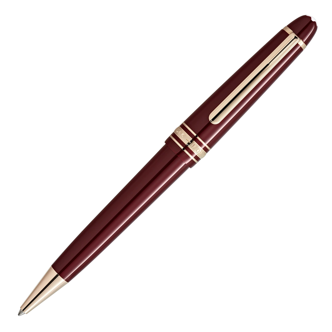 Montblanc Meisterstück Burgundy Red Midsize Ballpoint Pen