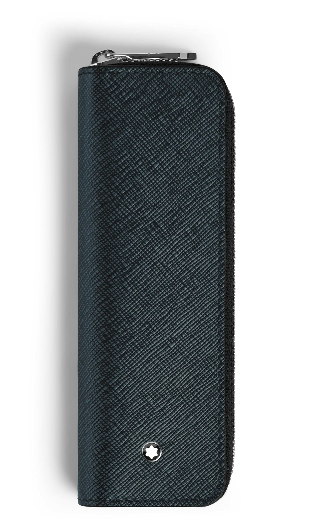 Montblanc Sartorial 1 pen pouch zip Tweed Blue