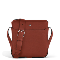 Montblanc Sartorial Belt Crossbody Vertical Red oak