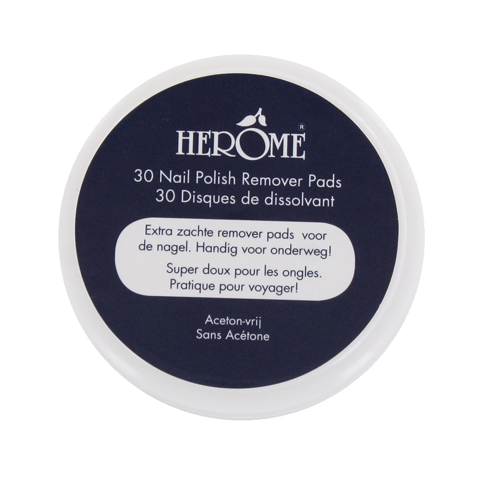 Herome Caring Nail Polish Remover Pads 30Pads