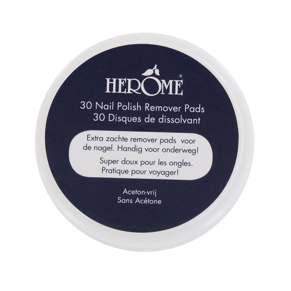 Herome Caring Nail Polish Remover Pads 30Pads