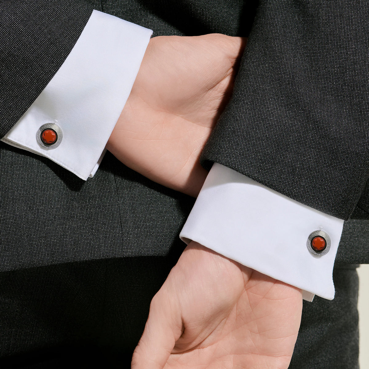 Montbalnc Cufflinks Bram Stoker Steel