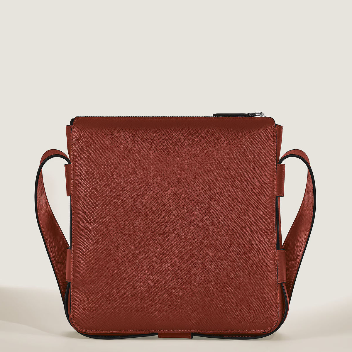 Montblanc Sartorial Belt Crossbody Vertical Red oak