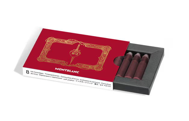 Montblanc Ink Cartridges, Meisterstück Romeo & Juliet, Verona Red, 8-unit package