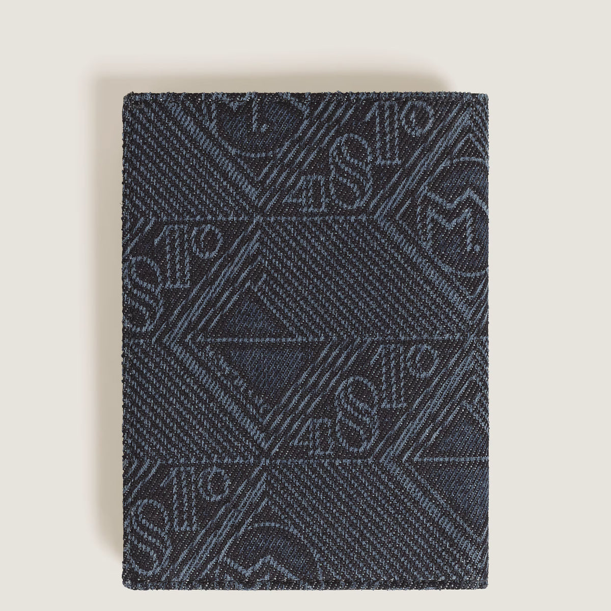 Montblanc 4810 denim passport holder Bl