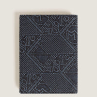 Montblanc 4810 denim passport holder Bl