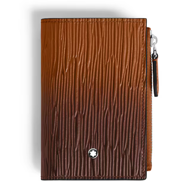 Montblanc Corteccia wallet vertical 6cc mini Fv