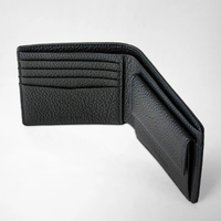 Serapian Billfold 4cc and coin purse Cachemire Navy Blue