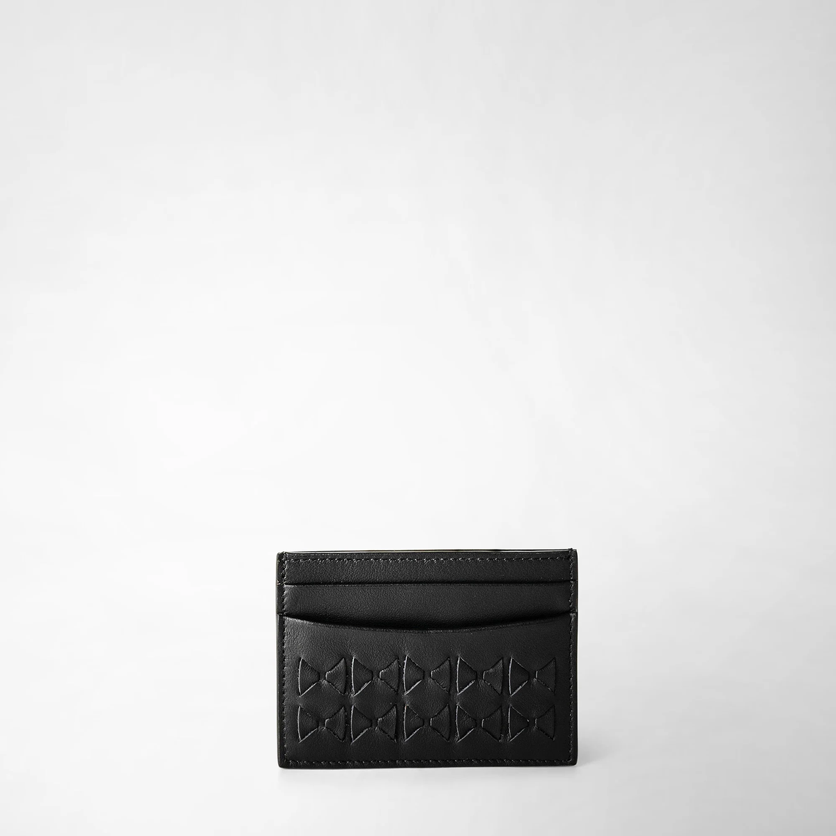 Serapian Card case 4cc Mosaico Black
