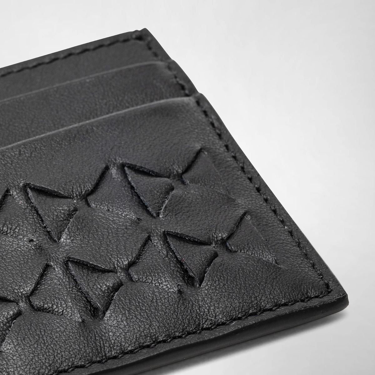 Serapian Card case 4cc Mosaico Black