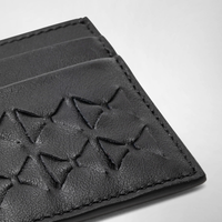 Serapian Card case 4cc Mosaico Black