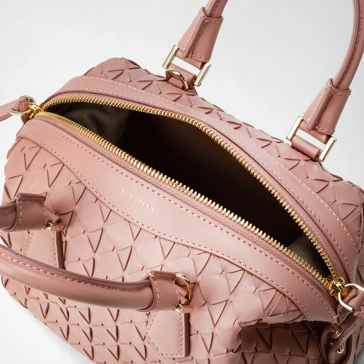 Serapian Mini Ani bag Mosaico Blush