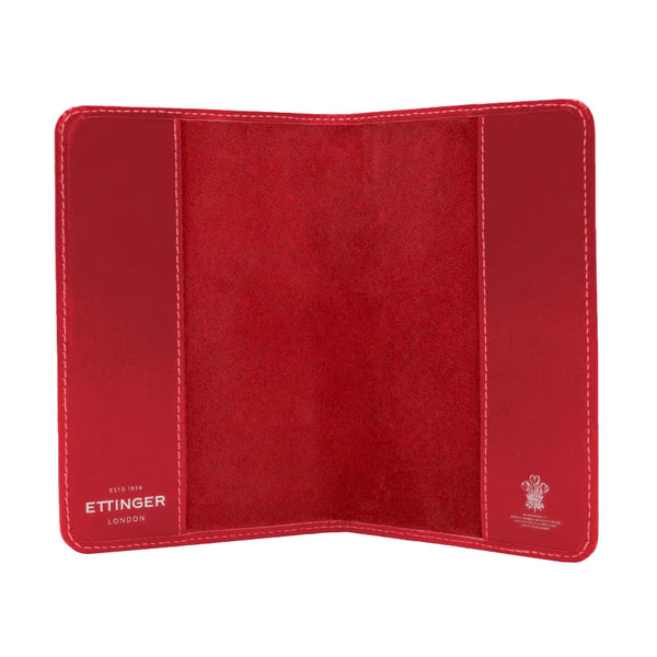 Ettinger Sterling Passport Case Red