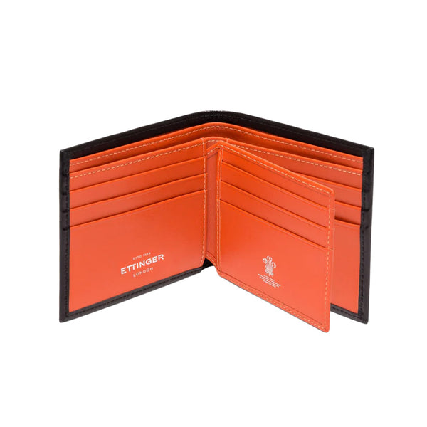 Ettinger Sterling Billfold Wallet 12 C/C Orange