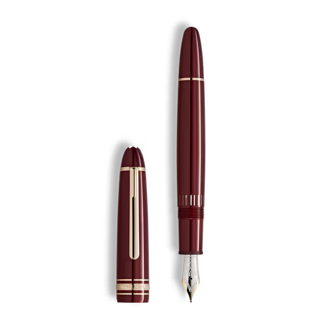 Montblanc Meisterstück Burgundy Red LeGrand Fountain Pen