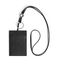 Montblanc Sartorial Card Holder 3cc with Strap Black