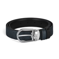Montblanc Belt-HorseshoeSPRevTwBlSartor/BkMST 30mm