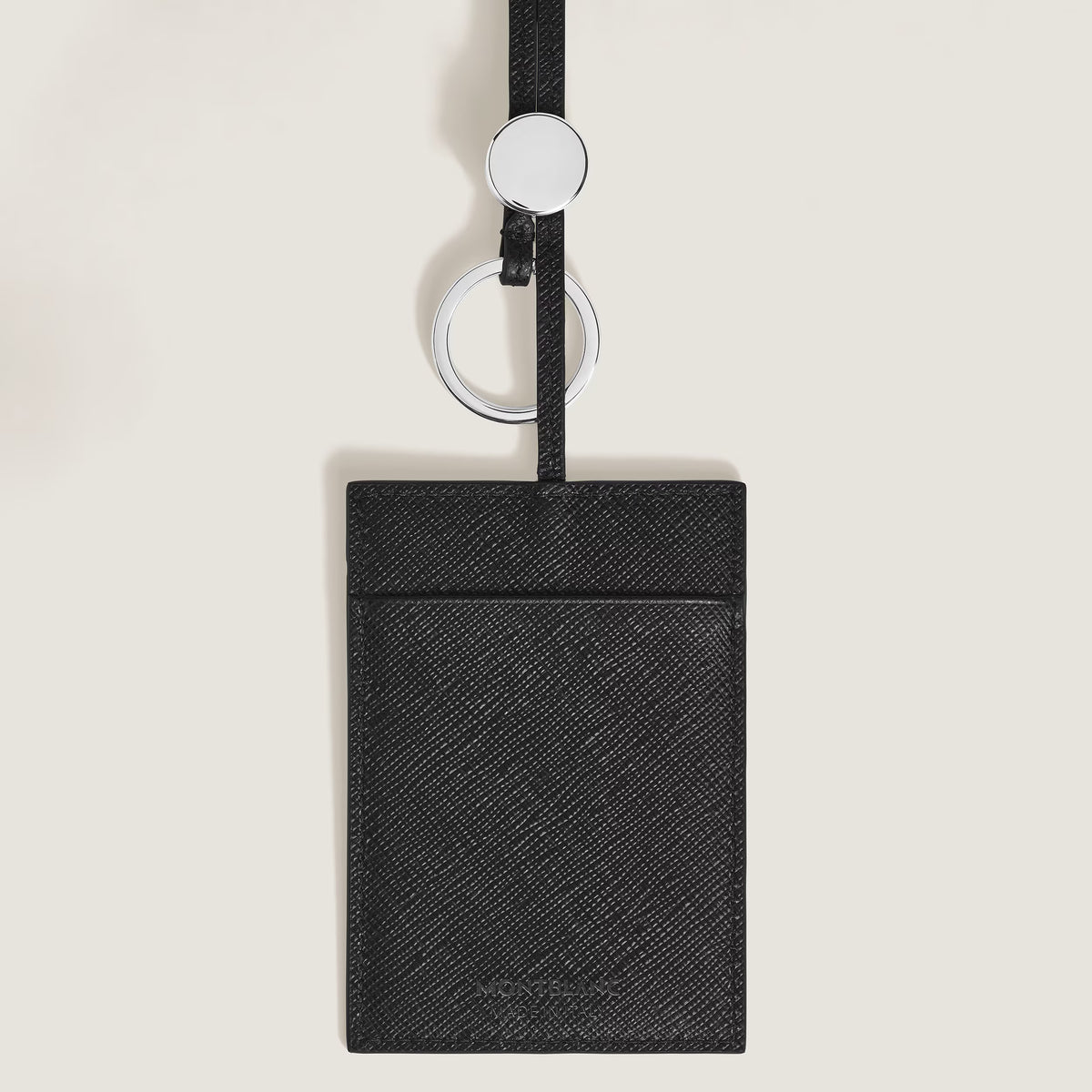 Montblanc Sartorial Card Holder 3cc with Strap Black