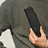 Montblanc Sartorial 1 pen pouch zip Black