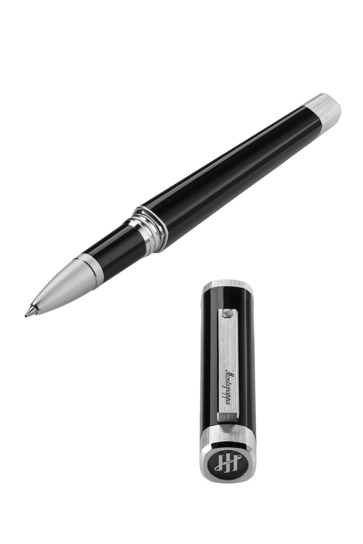 Montegrappa Quattro Rollerball Pen, Palladium pl.