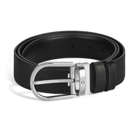 Montblanc Horseshoe 35 mm Reversible Belt in Sartorial Leather
