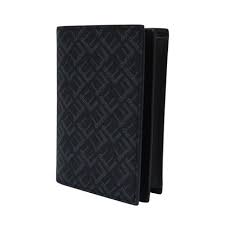 Dunhill D Signature Bus Card Case, Black