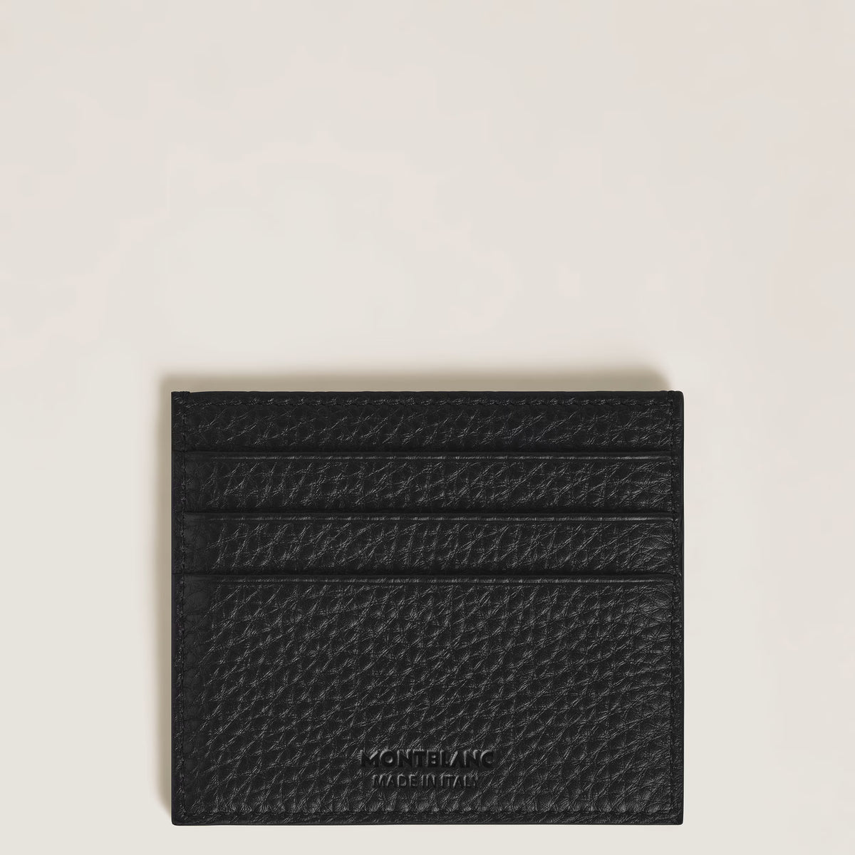 Montblanc Grain Card Holder 6cc Bk