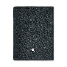 MONTBLANC Sartorial card holder 4cc Tweed Blue