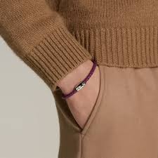 Montblanc Rings Bracelet in Soft Leather