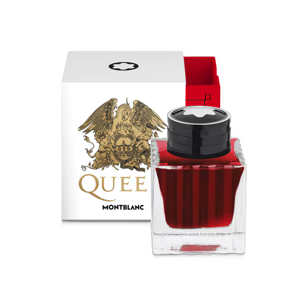Montblanc Ink Bottle, Great Characters Homage to Queen, Red – 50 ml