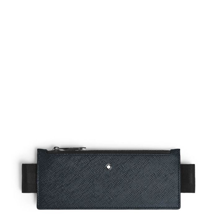 MONTBLANC Pen Pouch with Elastic Band in Sartorial Leather