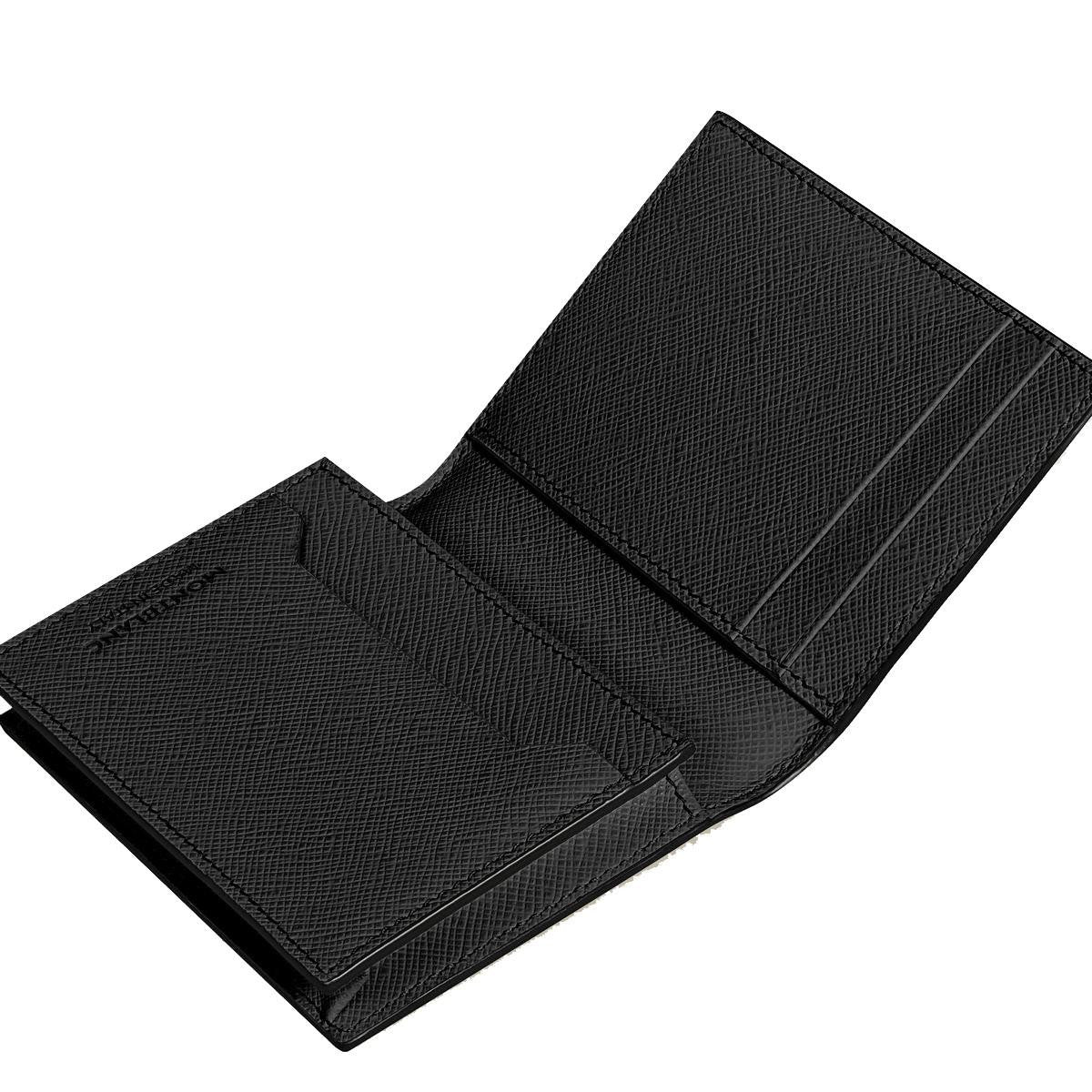 MONTBLANC Sartorial card holder 4cc Tweed Blue