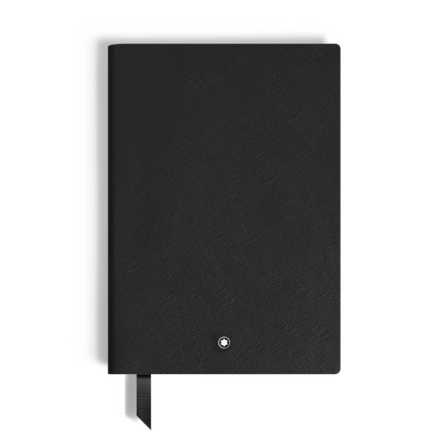 Montblanc Notebook Medium, Saffiano Leather, Black - Lined Pages